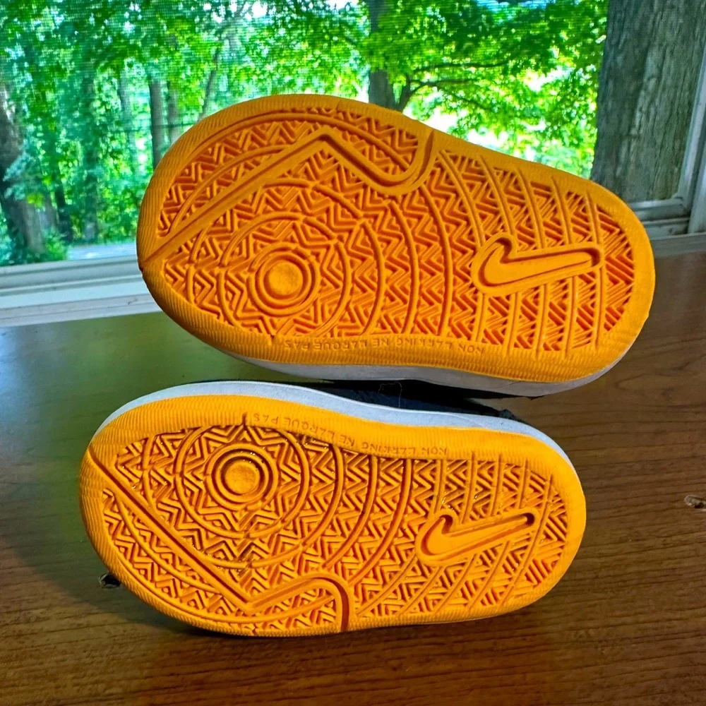 Nike SB Maverick Mid 3 SMS Blue 2014 525126-404 Toddler Size 2 Laceless - Picture 5 of 6